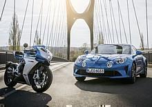 MV Agusta und Autosportlegende Alpine kollaborieren für eine limitierte, von der Alpine A110 inspirierte Auflage der Superveloce